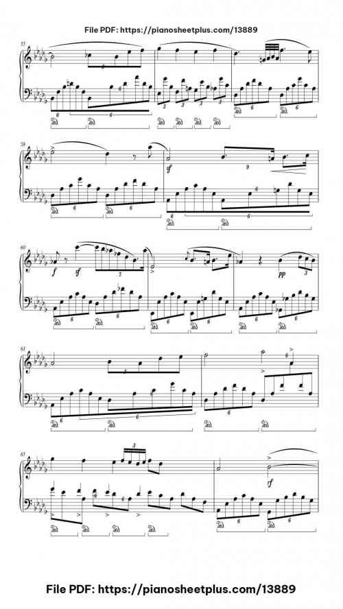 Fantaisie-Impromptu in C# Minor - Free Digital Piano Sheet (PDF) 19 Fantaisie-Impromptu in C# Minor piano sheet music free pdf