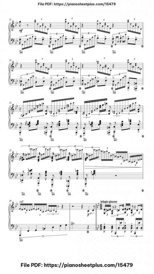 Fantasy No. 1 in G Minor "Virtuoso" by Priestnic Jimxine Level Professional 21 Fantasy No. 1 in G Minor "Virtuoso" piano sheet music free pdf