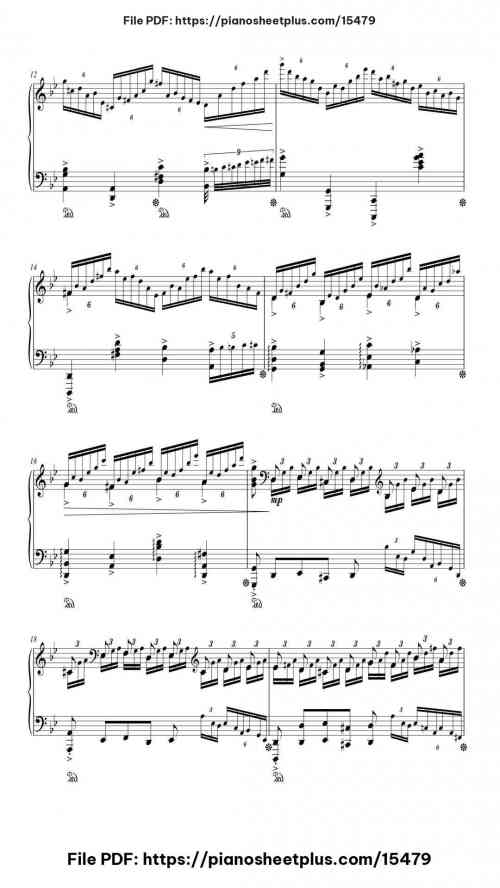 Fantasy No. 1 in G Minor "Virtuoso" by Priestnic Jimxine Level Professional 19 Fantasy No. 1 in G Minor "Virtuoso" piano sheet music free pdf