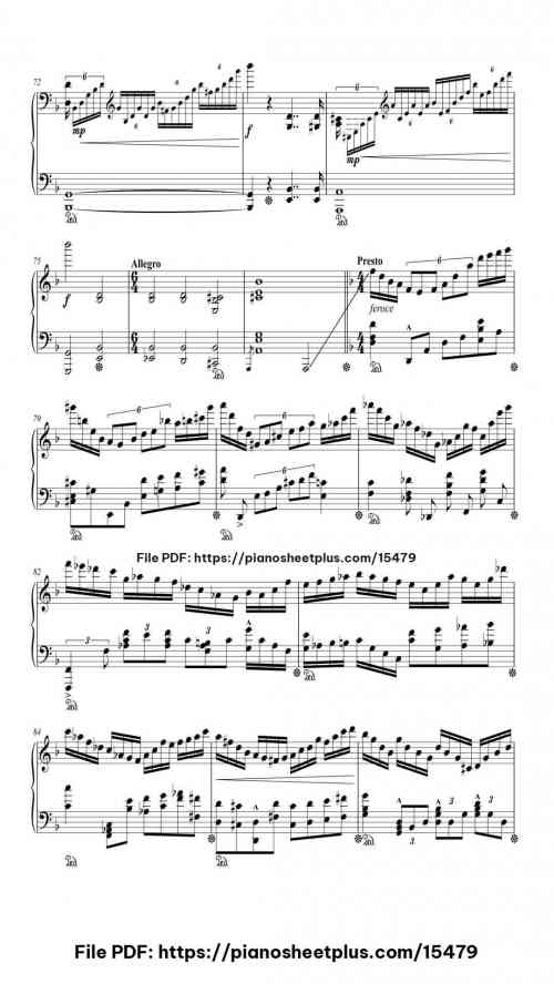 Fantasy No. 1 in G Minor "Virtuoso" by Priestnic Jimxine Level Professional 24 Fantasy No. 1 in G Minor "Virtuoso" piano sheet music free pdf