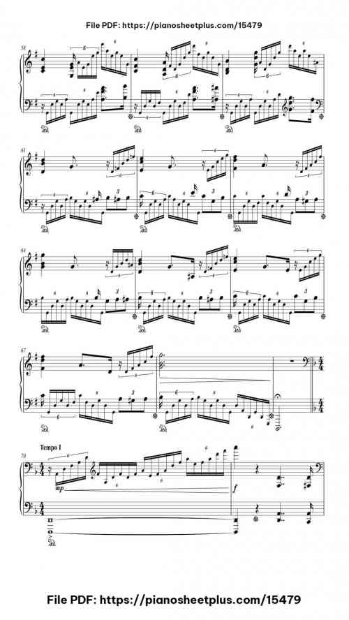 Fantasy No. 1 in G Minor "Virtuoso" by Priestnic Jimxine Level Professional 23 Fantasy No. 1 in G Minor "Virtuoso" piano sheet music free pdf
