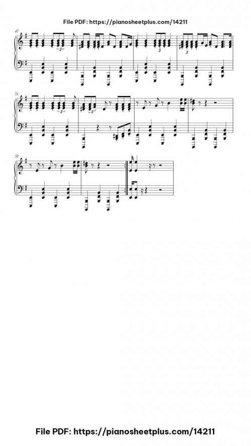 Feed The Machine - Free Piano Sheet Music PDF 6 Feed The Machine piano sheet music free pdf