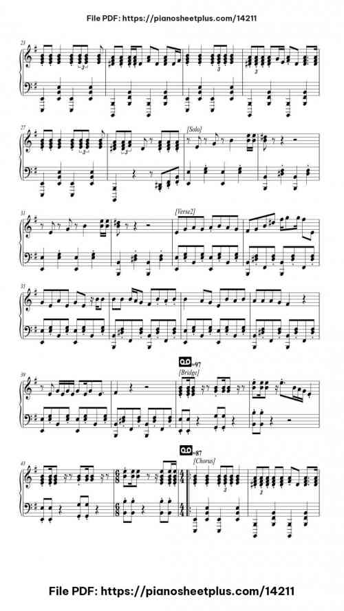 Feed The Machine - Free Piano Sheet Music PDF 5 Feed The Machine piano sheet music free pdf