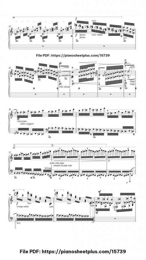 Flight of the Bumblebee by Nikolai Rimsky-Korsakov/György Cziffra Level Mastery 10 Flight of the Bumblebee piano sheet music free pdf