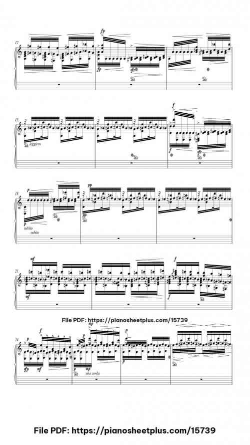 Flight of the Bumblebee by Nikolai Rimsky-Korsakov/György Cziffra Level Mastery 8 Flight of the Bumblebee piano sheet music free pdf