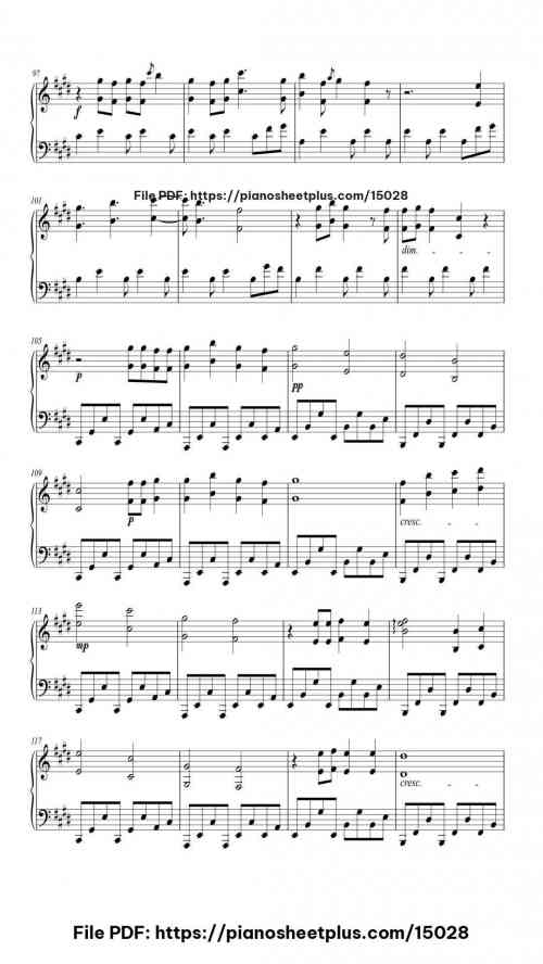 Fractures by - Level Intermediate 12 Fractures piano sheet music free pdf