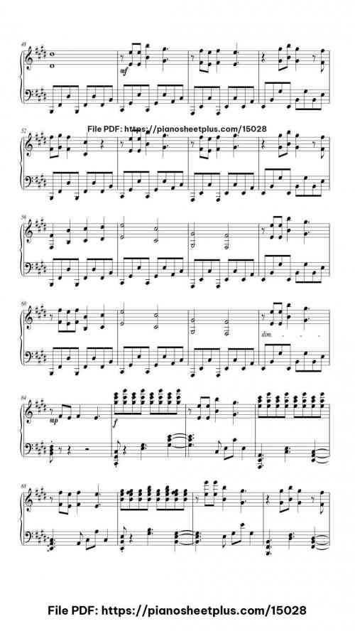Fractures by - Level Intermediate 10 Fractures piano sheet music free pdf