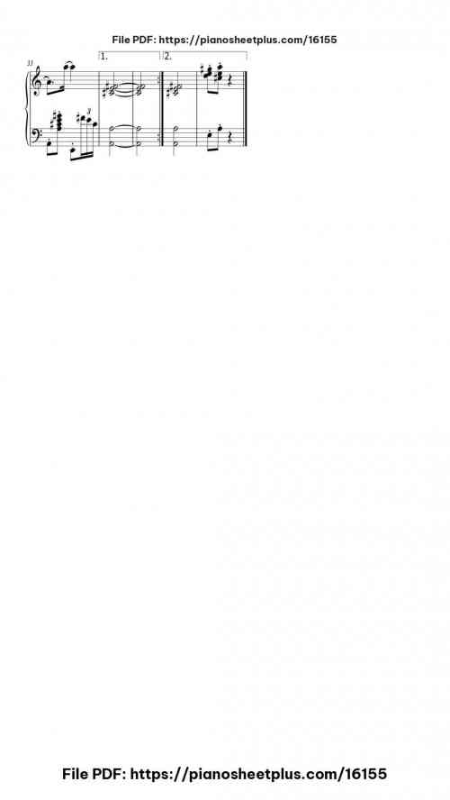 Funny Song by Thomas Hewitt Jones Level Intermediate 4 Funny Song piano sheet music free pdf