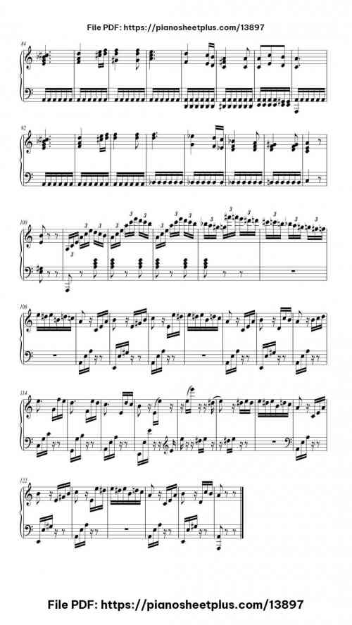 Für Elise - Piano Sheet Music PDF – No Cost 6 Für Elise piano sheet music free pdf