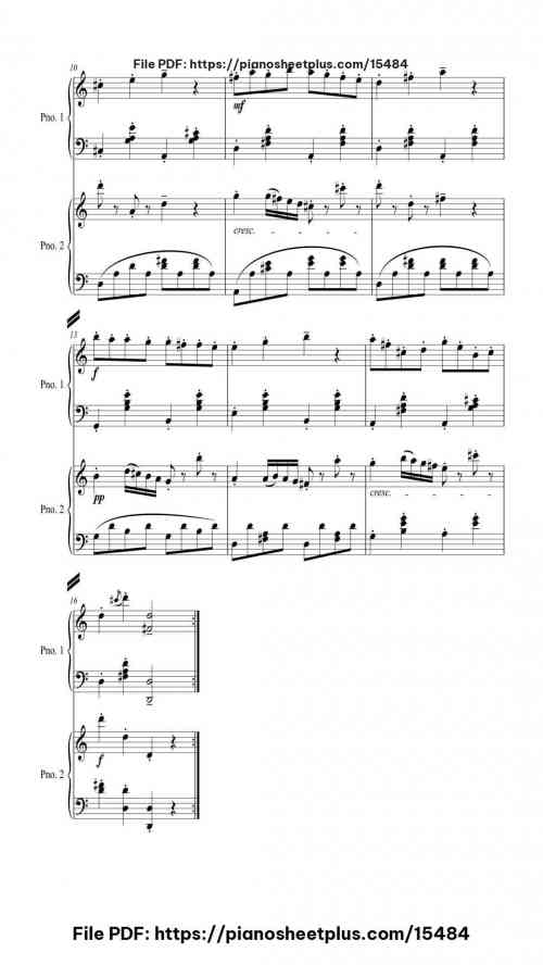 Gavotte in D Major by François Joseph Gossec Level Intermediate 4 Gavotte in D Major piano sheet music free pdf