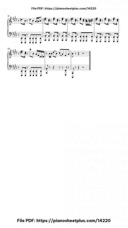 GHOSTBUSTERS Theme Song - Free Digital Piano Sheet (PDF) 10 GHOSTBUSTERS Theme Song piano sheet music free pdf
