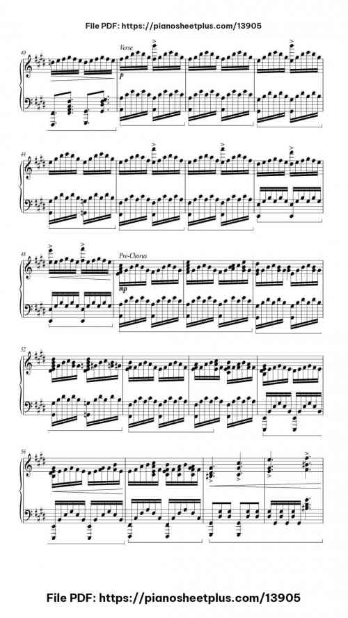 Golden Hour - High-Quality Piano Sheet Music (Free PDF) 8 Golden Hour piano sheet music free pdf