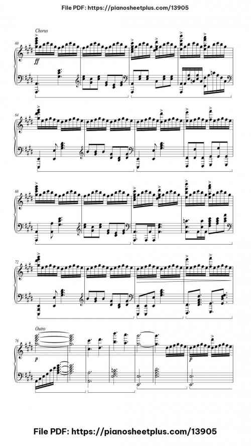 Golden Hour - High-Quality Piano Sheet Music (Free PDF) 9 Golden Hour piano sheet music free pdf