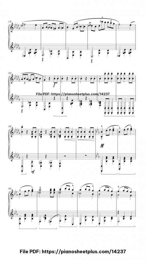 Grande Valse Brillante in E-flat major, Op. 18 - Piano Sheet Music – Free PDF Download 19 Grande Valse Brillante in E-flat major, Op. 18 piano sheet music free pdf