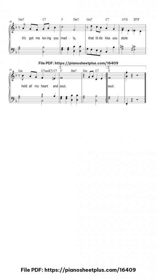 Heart and Soul by Hoagy Carmichael Level Intermediate 6 Heart and Soul piano sheet music free pdf