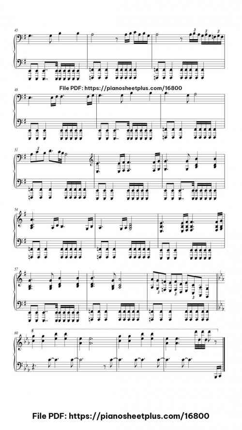 High hopes by Pink Floyd Level Mid-Advanced 6 High hopes piano sheet music free pdf