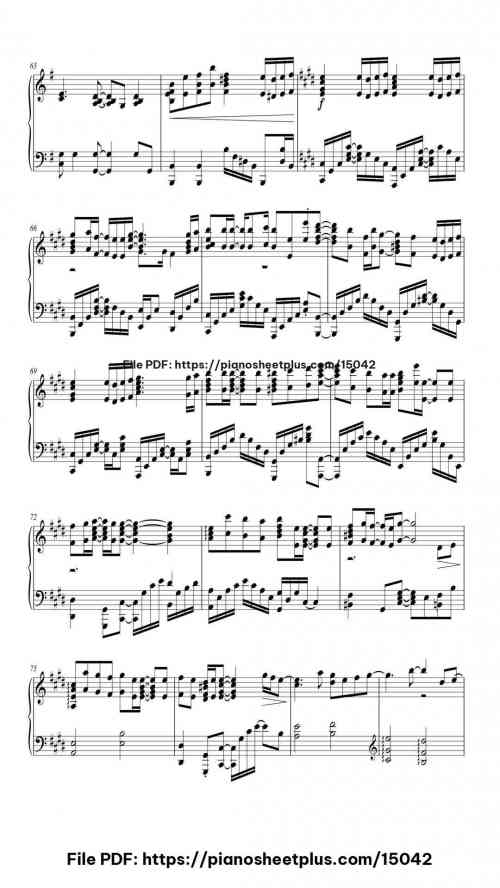 Homura by LiSA Level Intermediate 9 Homura piano sheet music free pdf