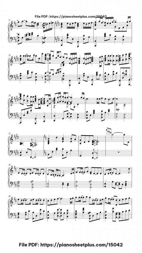 Homura by LiSA Level Intermediate 7 Homura piano sheet music free pdf