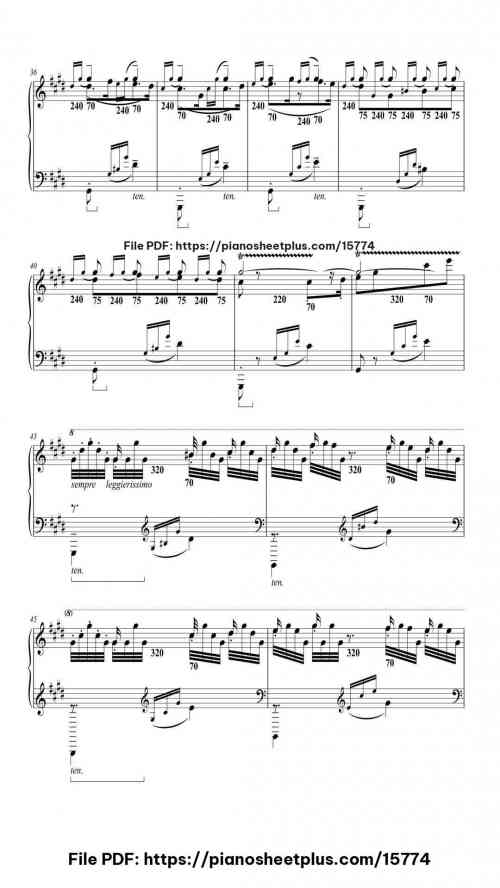 Hungarian Rhapsody No. 2 in C-sharp Minor, S.244/2 by Franz Liszt Level Professional 24 Hungarian Rhapsody No. 2 in C-sharp Minor, S.244/2 piano sheet music free pdf