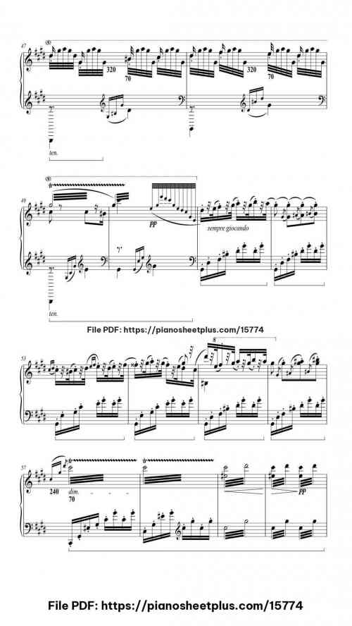 Hungarian Rhapsody No. 2 in C-sharp Minor, S.244/2 by Franz Liszt Level Professional 25 Hungarian Rhapsody No. 2 in C-sharp Minor, S.244/2 piano sheet music free pdf