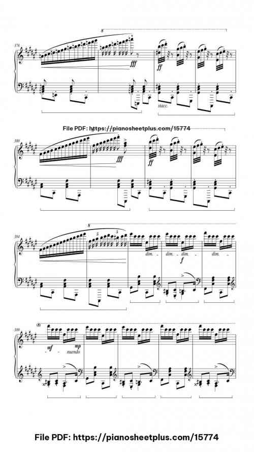 Hungarian Rhapsody No. 2 in C-sharp Minor, S.244/2 by Franz Liszt Level Professional 39 Hungarian Rhapsody No. 2 in C-sharp Minor, S.244/2 piano sheet music free pdf