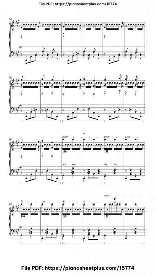 Hungarian Rhapsody No. 2 in C-sharp Minor, S.244/2 by Franz Liszt Level Professional 30 Hungarian Rhapsody No. 2 in C-sharp Minor, S.244/2 piano sheet music free pdf