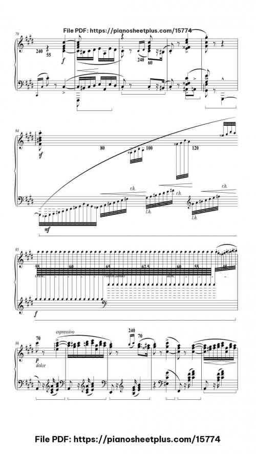 Hungarian Rhapsody No. 2 in C-sharp Minor, S.244/2 by Franz Liszt Level Professional 27 Hungarian Rhapsody No. 2 in C-sharp Minor, S.244/2 piano sheet music free pdf