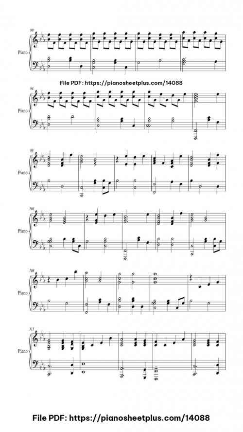 Hymn for the Weekend - Free Digital Piano Sheet (PDF) 11 Hymn for the Weekend piano sheet music free pdf