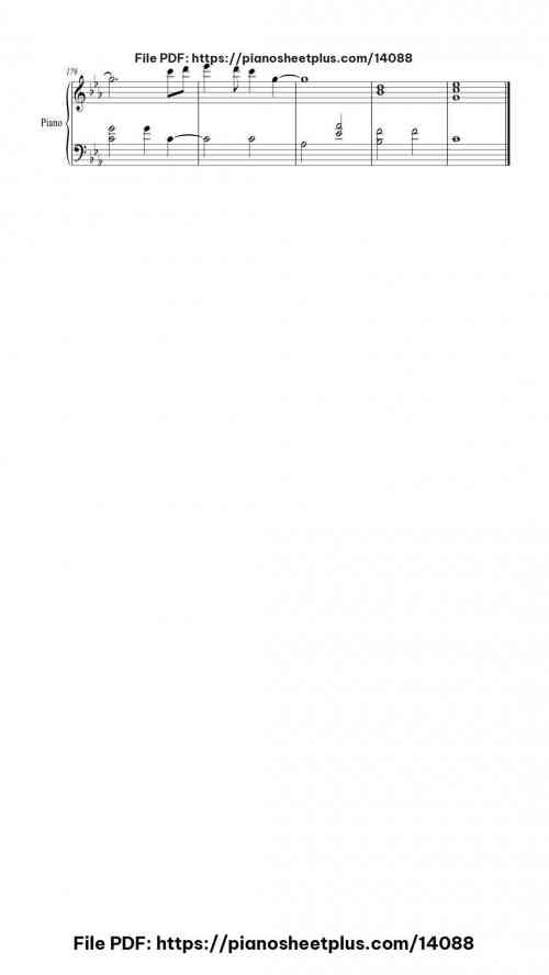 Hymn for the Weekend - Free Digital Piano Sheet (PDF) 14 Hymn for the Weekend piano sheet music free pdf