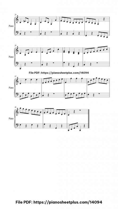 I. Allegro – Sonatina No. 1 in C, Op. 36 - Free Digital Piano Sheet (PDF) 4 I. Allegro – Sonatina No. 1 in C, Op. 36 piano sheet music free pdf