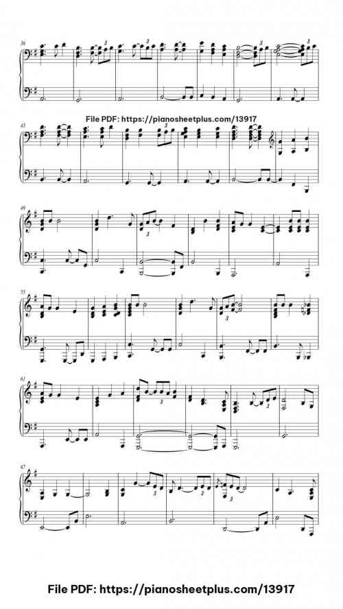 If I Ain't Got You - Free Digital Piano Sheet (PDF) 6 If I Ain't Got You piano sheet music free pdf