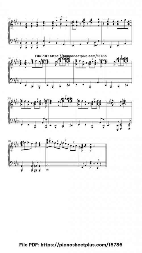 If I Didn't Have You by Randy Newman Level Intermediate 10 If I Didn't Have You piano sheet music free pdf