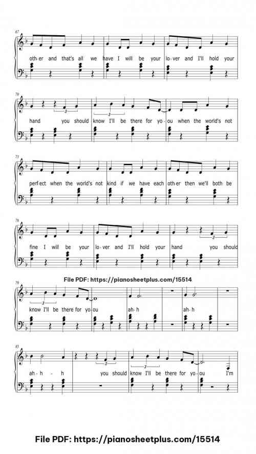 If We Have Each Other by Alec Benjamin Level Beginner 13 If We Have Each Other piano sheet music free pdf