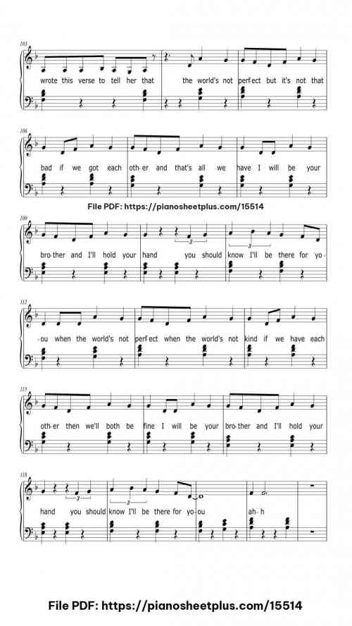 If We Have Each Other by Alec Benjamin Level Beginner 15 If We Have Each Other piano sheet music free pdf