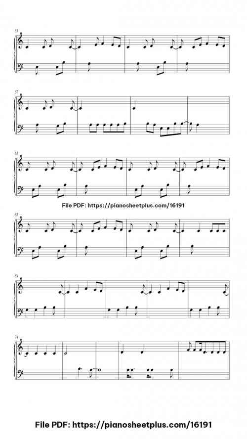 I'm Good (Blue) by David Guetta Level Intermediate 7 I'm Good (Blue) piano sheet music free pdf