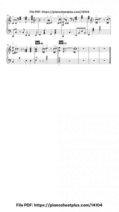 Imagine - Free Piano Sheet Music for Solo (PDF) 8 Imagine piano sheet music free pdf