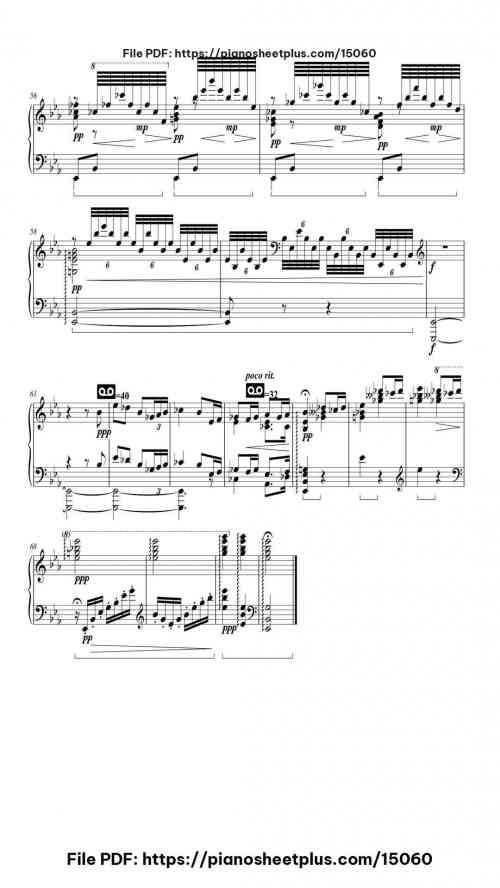 In the Old Castle by Anton Dvořák Level Advanced 6 In the Old Castle piano sheet music free pdf