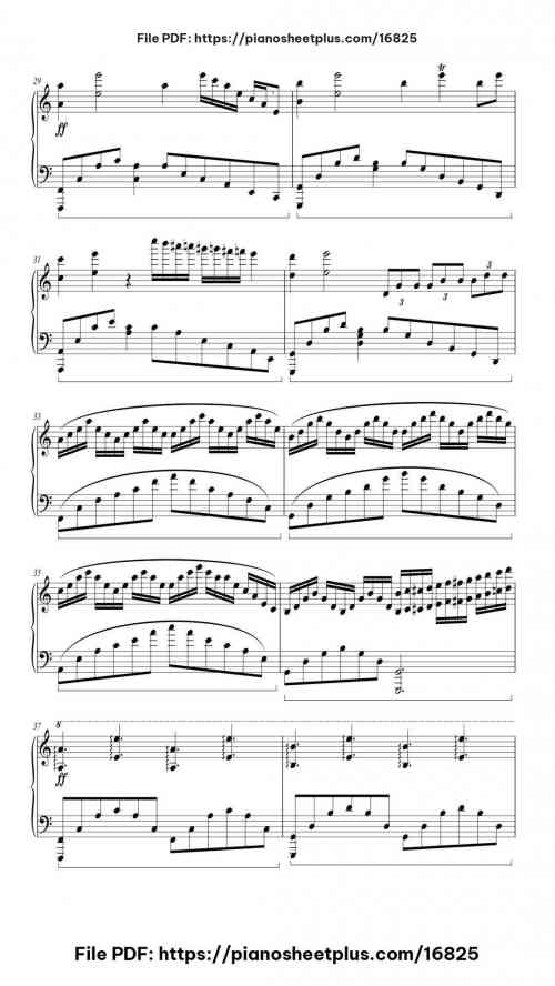 Interstellar Piano Solo by Sinden Forsram Level Intermediate 7 Interstellar Piano Solo piano sheet music free pdf