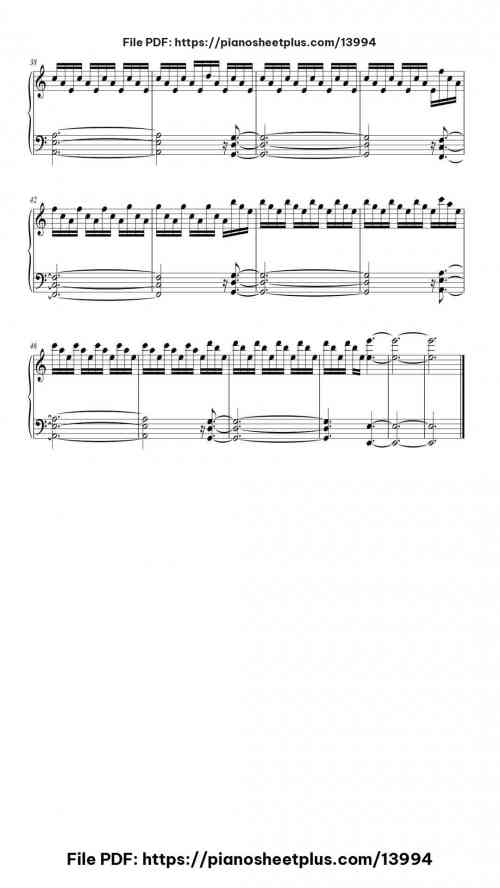 Interstellar Theme - Free PDF Piano Score Download 4 Interstellar Theme piano sheet music free pdf