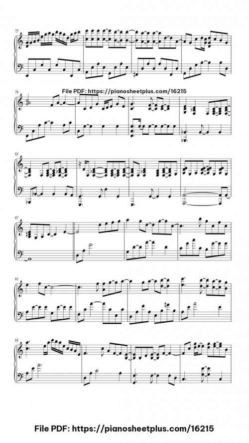 Killing Me Softly by Fugees Level Intermediate 9 Killing Me Softly piano sheet music free pdf
