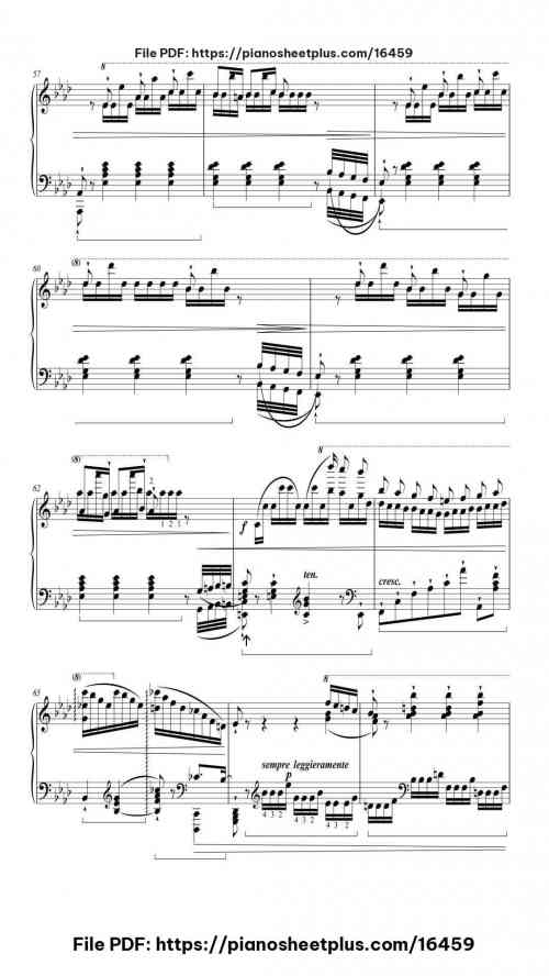 La Campanella in G-sharp Minor, S. 141/3 by Franz Liszt Level Mastery 19 La Campanella in G-sharp Minor, S. 141/3 piano sheet music free pdf
