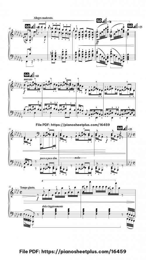 La Campanella in G-sharp Minor, S. 141/3 by Franz Liszt Level Mastery 18 La Campanella in G-sharp Minor, S. 141/3 piano sheet music free pdf