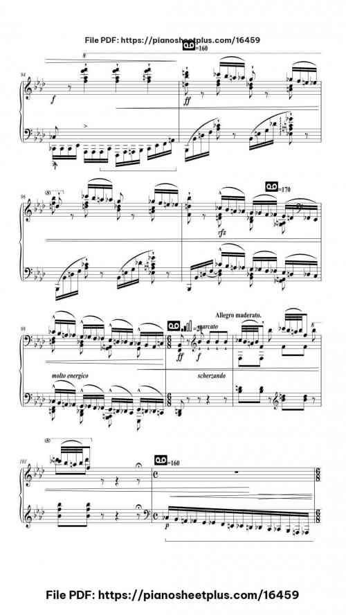 La Campanella in G-sharp Minor, S. 141/3 by Franz Liszt Level Mastery 23 La Campanella in G-sharp Minor, S. 141/3 piano sheet music free pdf