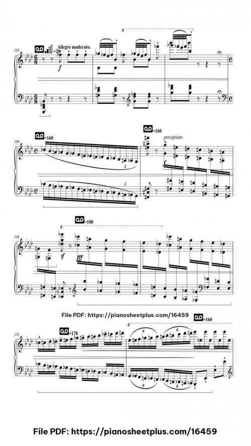 La Campanella in G-sharp Minor, S. 141/3 by Franz Liszt Level Mastery 24 La Campanella in G-sharp Minor, S. 141/3 piano sheet music free pdf