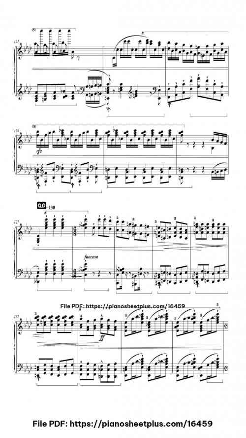 La Campanella in G-sharp Minor, S. 141/3 by Franz Liszt Level Mastery 26 La Campanella in G-sharp Minor, S. 141/3 piano sheet music free pdf
