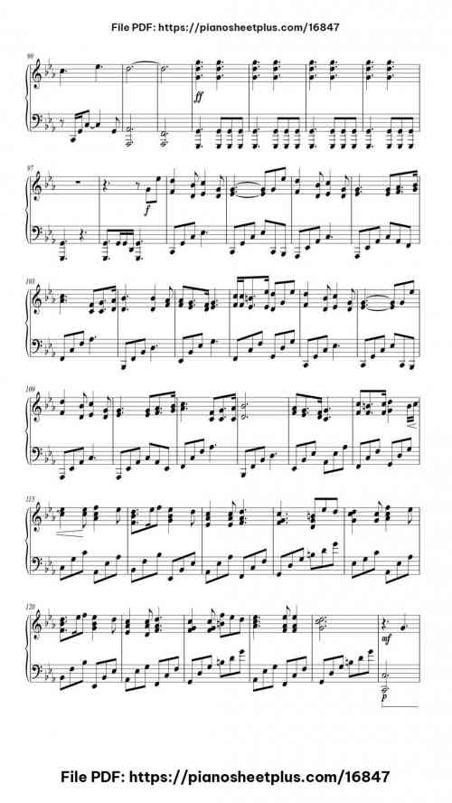 Lacrimosa by Kalafina Level Intermediate 9 Lacrimosa piano sheet music free pdf
