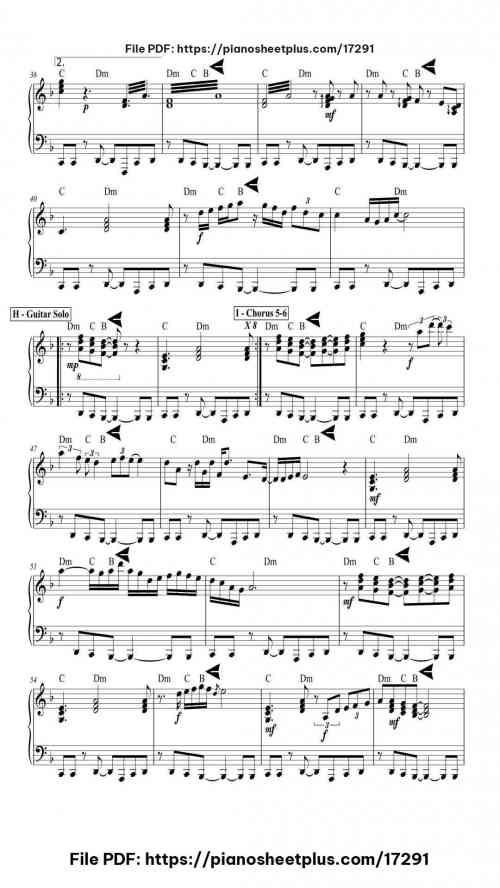 Layla by Eric Clapton Level Mid-Advanced 7 Layla piano sheet music free pdf