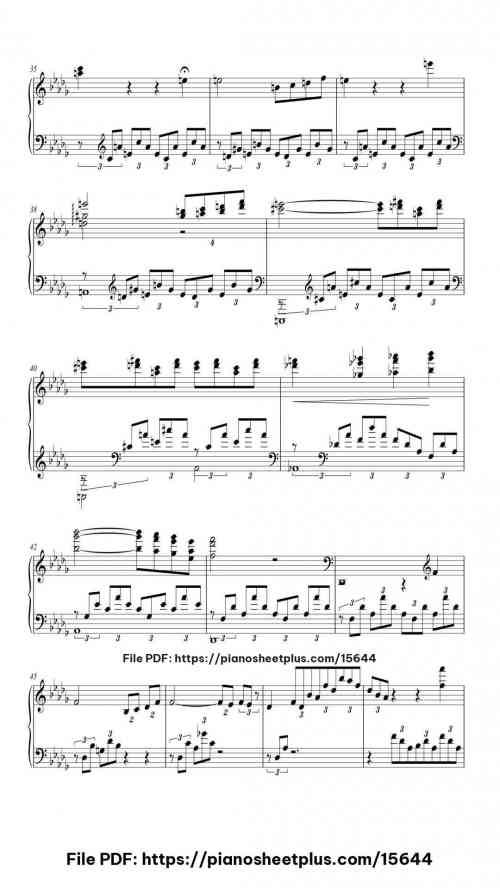 Lento placido – Consolation No. 3 in Db by Franz Liszt Level Intermediate 7 Lento placido – Consolation No. 3 in Db piano sheet music free pdf