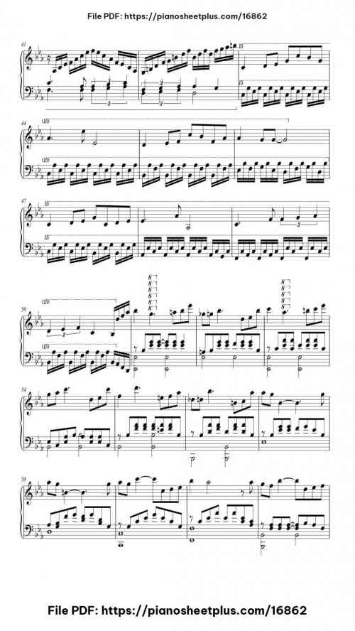 Lover's Theme by Hervé Roy Level Intermediate 7 Lover's Theme piano sheet music free pdf