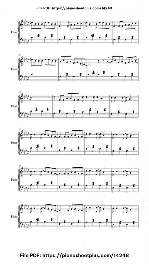 Mad World - Piano Music Sheet PDF (Free) 5 Mad World piano sheet music free pdf